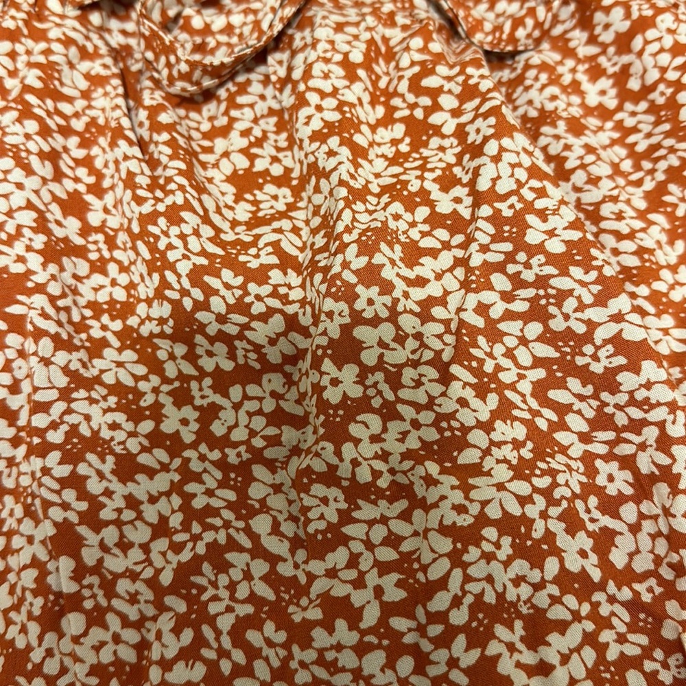 Floral Skort - Women’s L - Orange/White - Picture 3 of 6